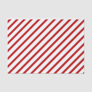 Rotes Streifen-Seidenpapier Seidenpapier