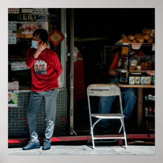 Rotes Sweatshirt Poster