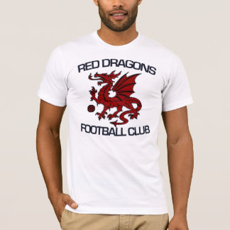 Rotes T-Shirt der Drache-FC