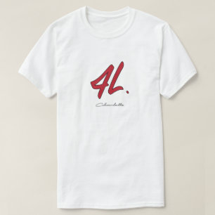 rotes T-Shirt SS/19 des Logo-4Life