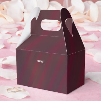 Rotes Thermalwasser Geschenkschachtel