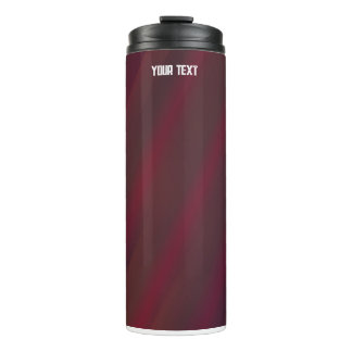 Rotes Thermalwasser Thermosbecher