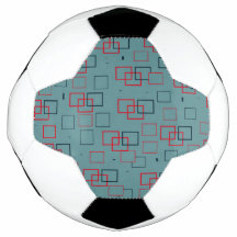 Rotes und Aquamarines Squares Delight