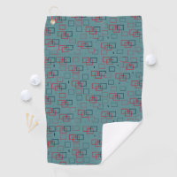 Rotes und Aquamarines Squares Delight