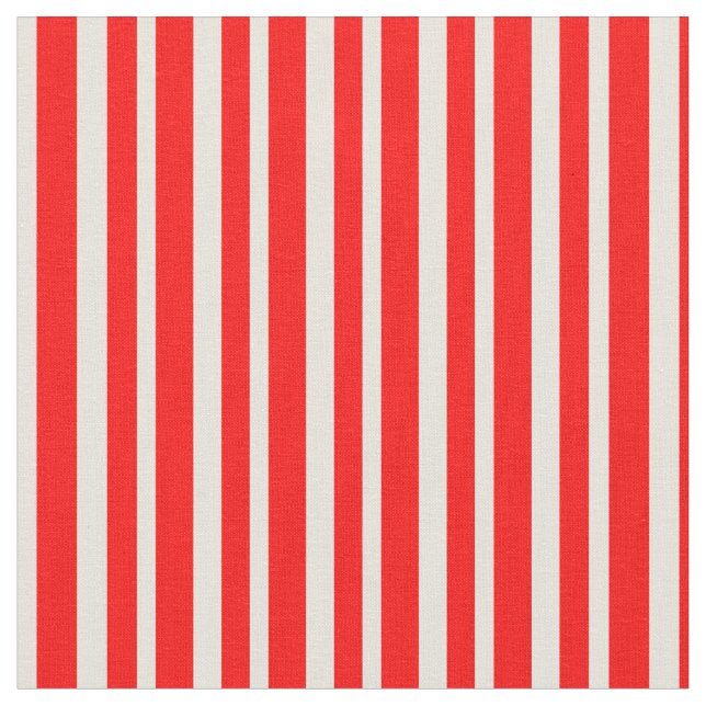Rotes und Beige Muster der Streifen Stoff (Nahaufnahme)