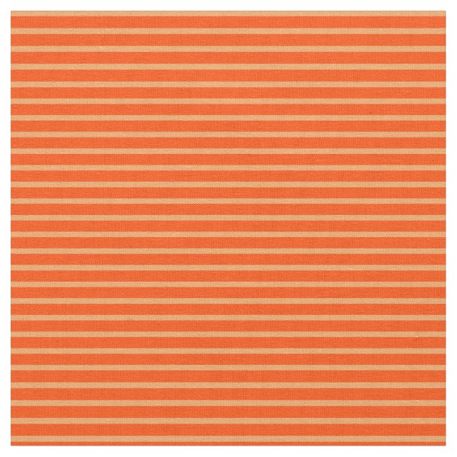 Rotes und braun gefärbtes Linse/Streifenmuster Stoff (Nahaufnahme)