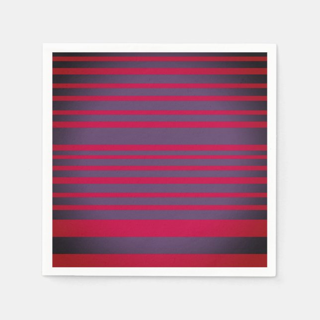 Rotes und braunes Papier Napkins Serviette (Vorderseite)