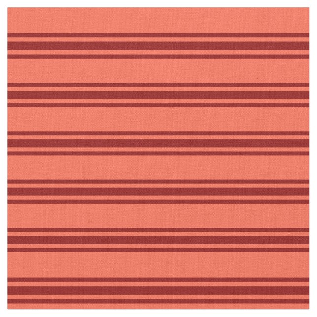 Rotes und dunkelrotes Muster/Streifenmuster Stoff (Nahaufnahme)
