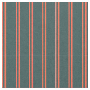 Rotes und dunkles Schiefergrau/Streifen-Muster Stoff