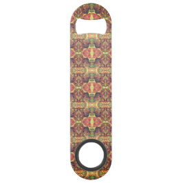 Rotes und gelbes Muster Speed Flaschenöffner