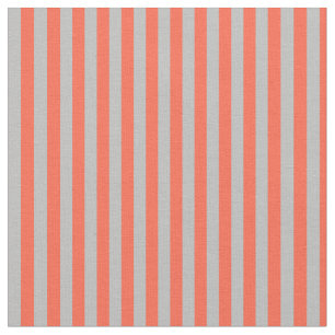 Rotes und graues Muster Stoff
