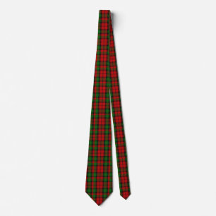 Rotes und grünes Kerr-Tartan-Karo-Halstuch Krawatte