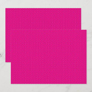 Rotes und rosa Polka-Dot-Papier mit gleichmäßiger  Einladung