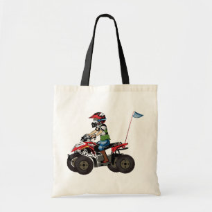 Rotes und schwarzes ATV Kind Tragetasche