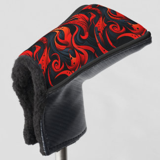 Rotes und Schwarzes Design Golf Headcover