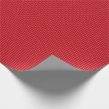 Rotes und weißes Button Polka Docks Weihnachten
