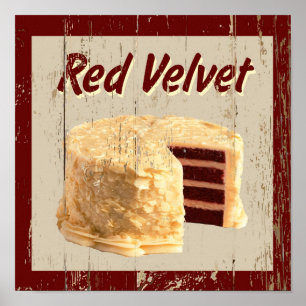 Rotes Velvet Poster