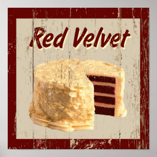 Rotes Velvet Poster