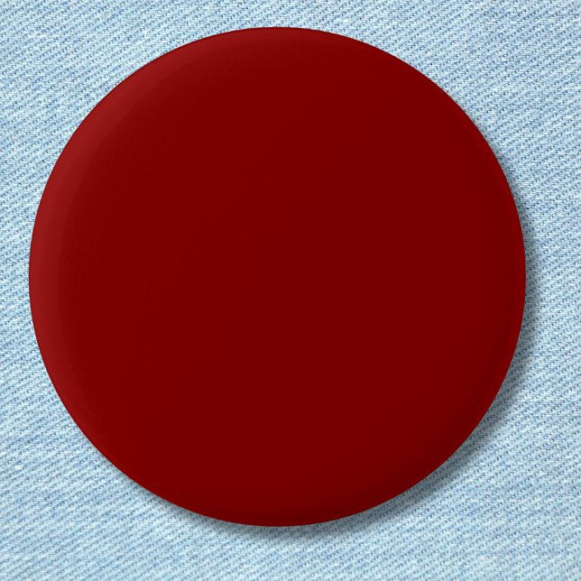 Rotes Velvet, Solid Color | Classic | elegant Button (Von Creator hochgeladen)