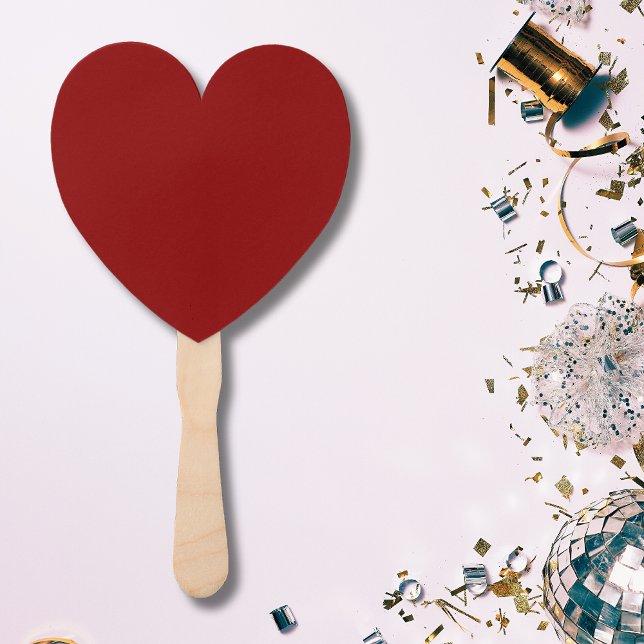 Rotes Velvet, Solid Color | Classic | elegant Fächer (Von Creator hochgeladen)