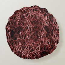 Rotes verflochtenes Netz aus rustikalem und gezoge