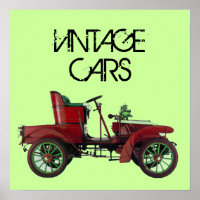 ROTES VINTAGAUTO/KLASSISCHES AUTO AUTOMOTIVE Green