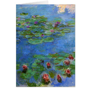 Rotes Wasser-Lilien, Claude Monet