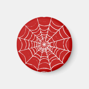 Rotes Web Magnet