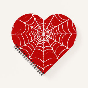 Rotes Web Notizbuch