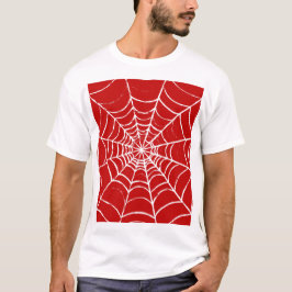 Rotes Web T-Shirt