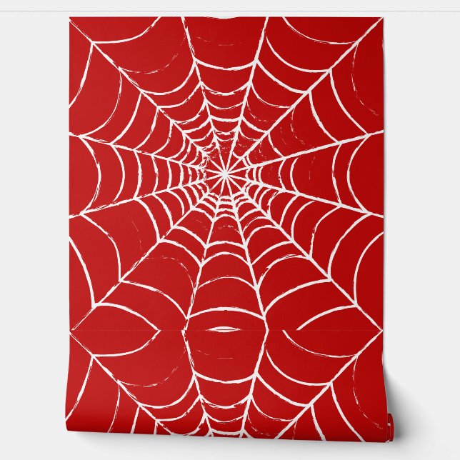 Rotes Web Tapete (Abrollen)
