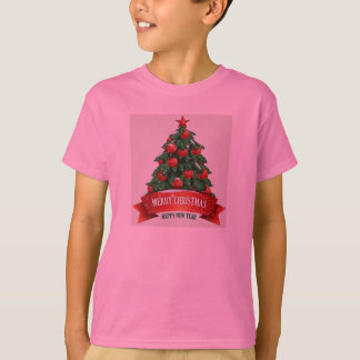 Rotes Weihnachten scherzt T-Shirt