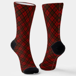 Rotes Weihnachtsgebäck Socken