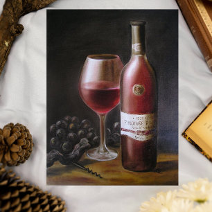 Rotes Weinpapier