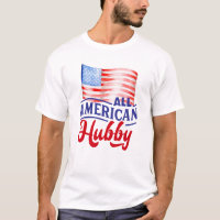 Rotes Weiß und Blau Blüten Alles Amerikanische Hub