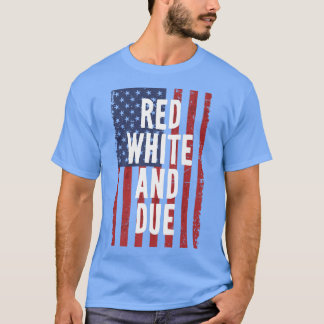 Rotes Weiß und Mutterschaft 4. Juli unabhängig T-Shirt