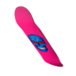 Rotes weißes Blau Skateboard