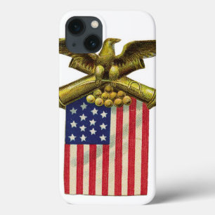 Rotes weißes Blau stolze patriotische Case-Mate iPhone Hülle