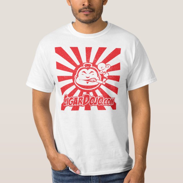 Rotes ZigarreDojologo T-Shirt (Vorderseite)