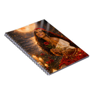 rotes Zigeuner Notizbuch  Notizblock