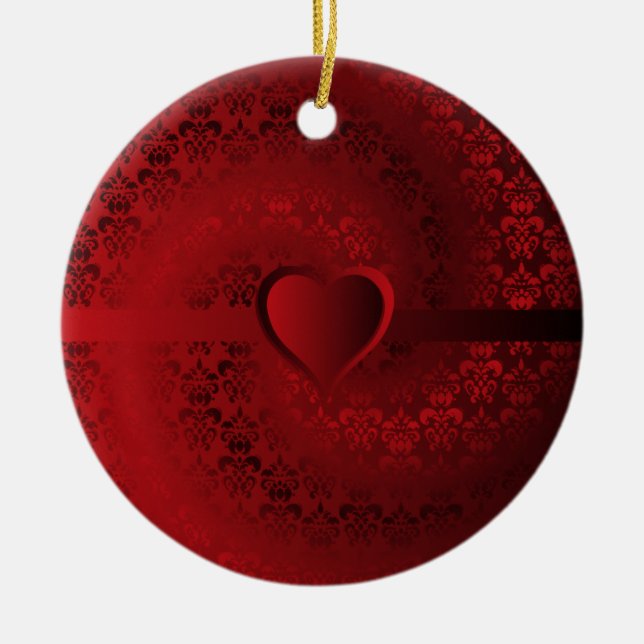 Rotfeuchthaube Keramikornament (Vorne)