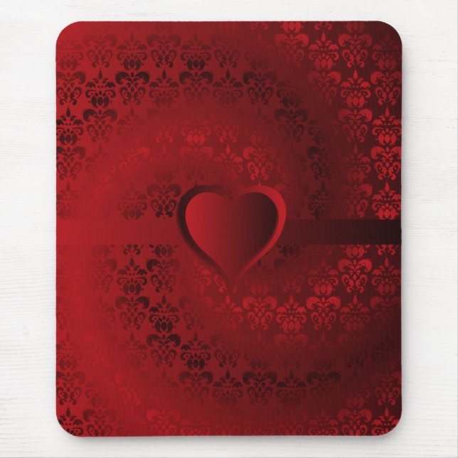 Rotfeuchthaube Mousepad (Vorne)