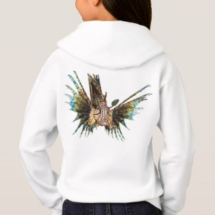 Rotfeuerfisch - Abstrakte Gestaltung - Aus einem F Hoodie