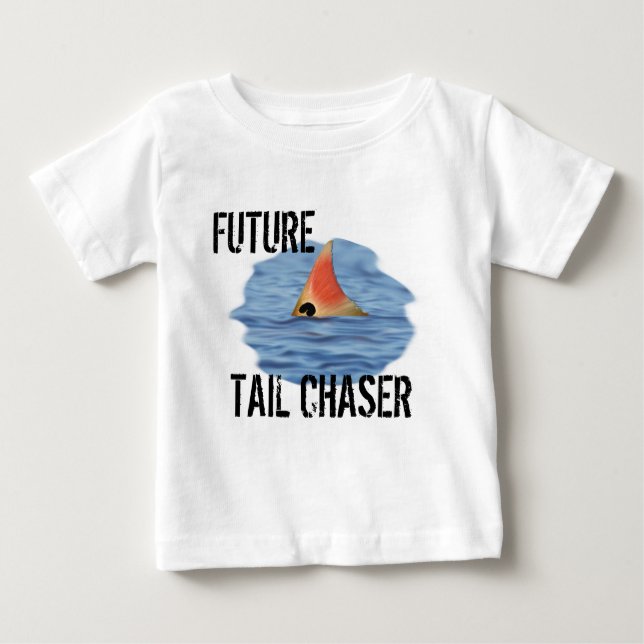 Rotfisch Funny Baby Fishing T-shirt (Vorderseite)
