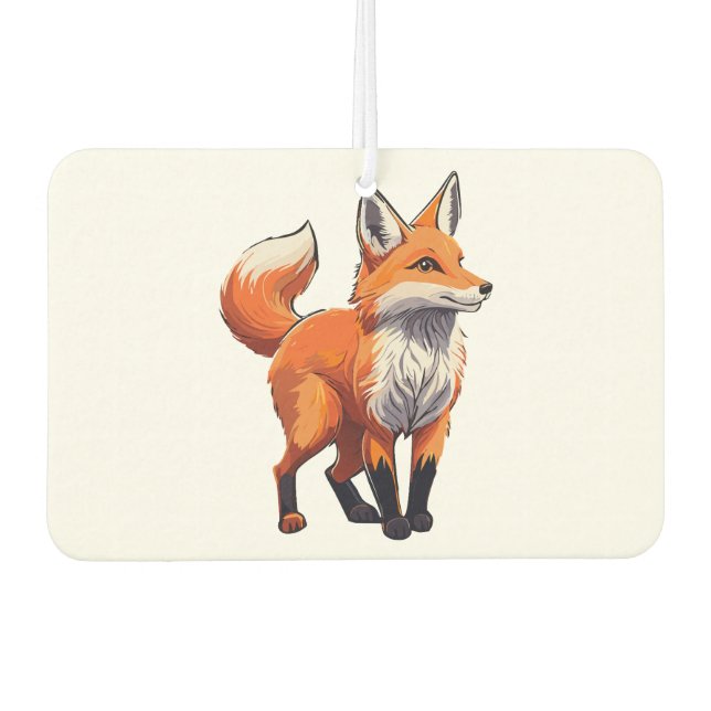Rotfuchs Autolufterfrischer (Vorderseite)
