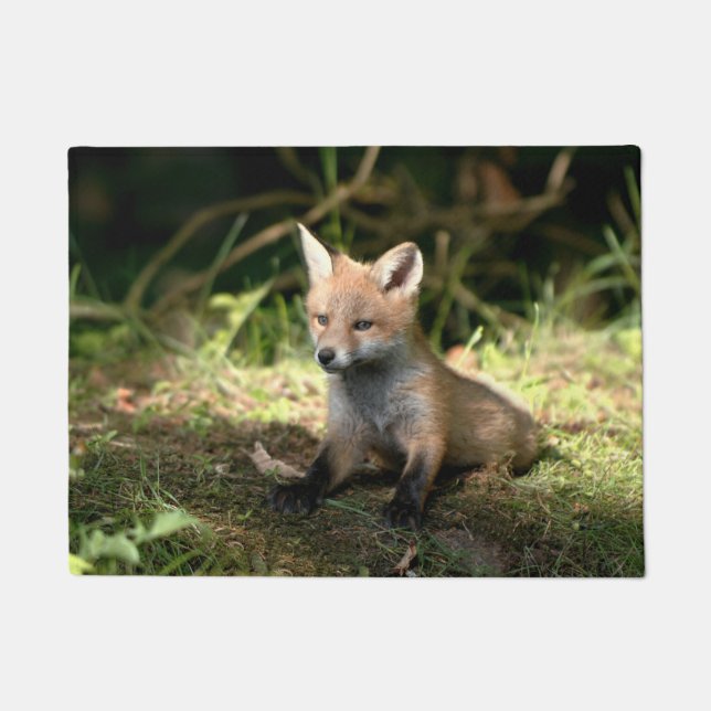 Rotfuchs Fußmatte (Vorderseite)