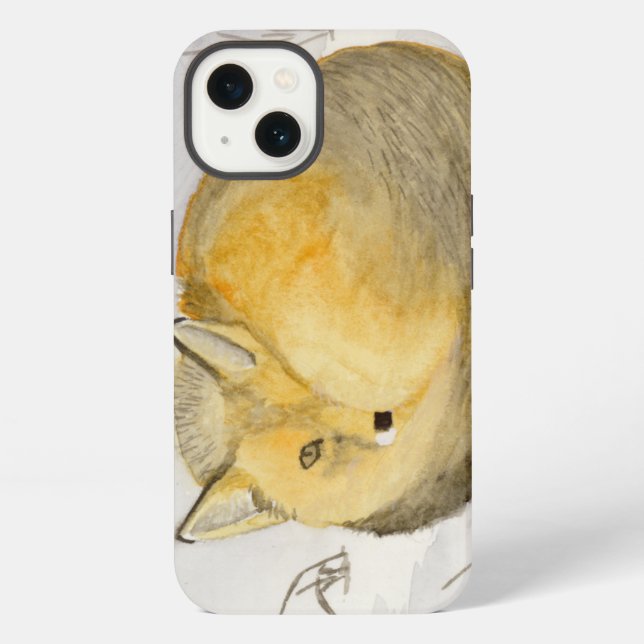 Rotfuchs iPhone Hülle (Rückseite)