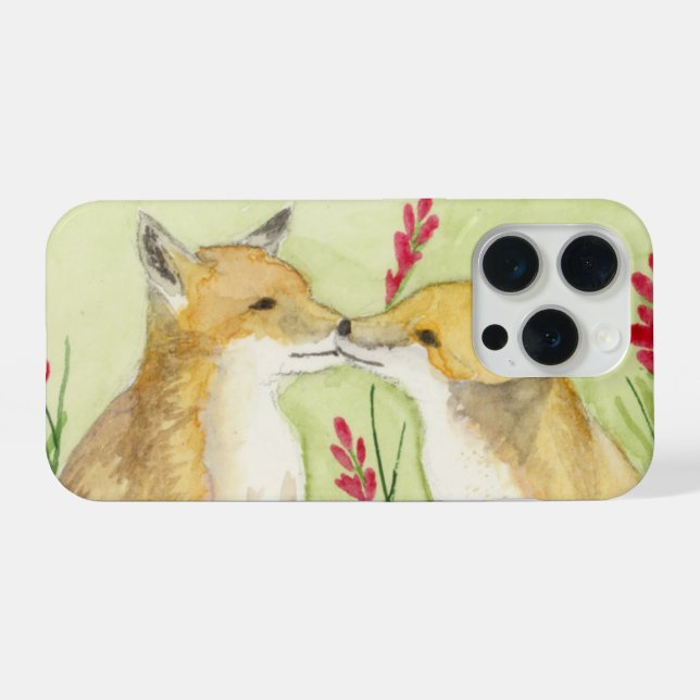 Rotfuchs iPhone Hülle (Rückseite (Horizontal))