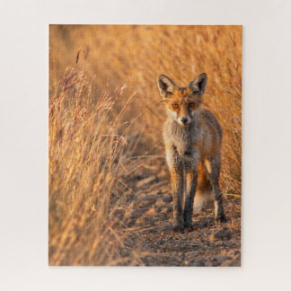 Rotfuchs-Naturinspiriertes-Wildlife-Design Puzzle