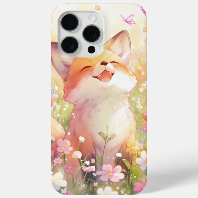 Rotfuchs-Wiesenmelodie Case-Mate iPhone Hülle (Rückseite)
